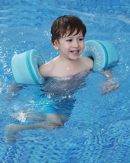 Mambobaby Swimming Armbands-Air Free Foam Design with Safety Lock Buckle & 3 Swim Modes-For 3 to 8Y-Whale-Green