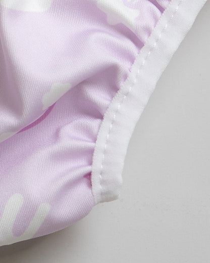 Mambobaby Reusable Swimming Diaper Pants-3D Comfort Fit with Adjustable Waist, Breathable Fabric & Leakproof Design-Unicorn-Pink