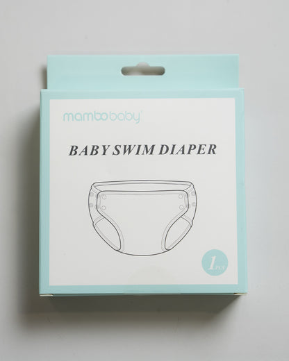 Mambobaby Reusable Swimming Diaper Pants-3D Comfort Fit with Adjustable Waist, Breathable Fabric & Leakproof Design-Unicorn-Pink