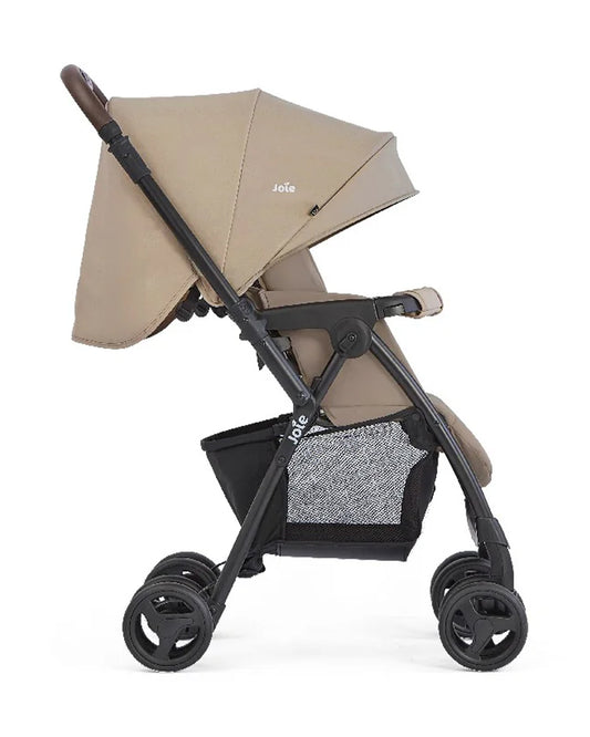 Joie Mirus Lightweight Stroller-Reversible Parent Handle Bar-Car Seat Compatible-2 Years Warranty-For 0 to 3Y (Upto 15Kg)-Beach