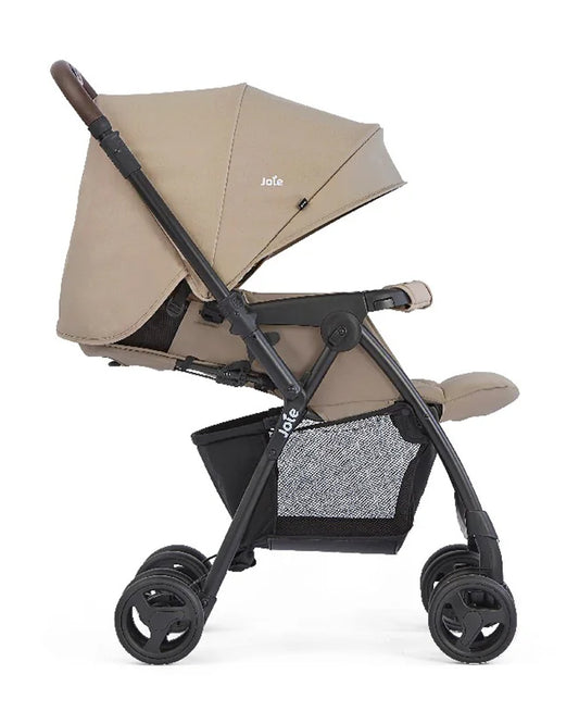 Joie Mirus Lightweight Stroller-Reversible Parent Handle Bar-Car Seat Compatible-2 Years Warranty-For 0 to 3Y (Upto 15Kg)-Beach