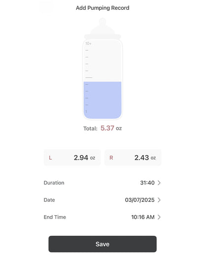 Momcozy Air 1 Ultra-Slim Double Wearable Breast Pump-Smart App with Personalized Suction & Speed Control, Wireless Charging Case with Real-Time Milk Tracking