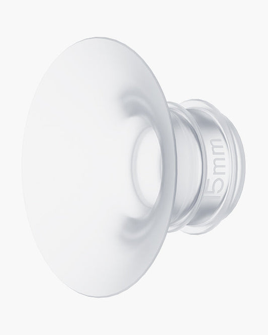 Momcozy Flange Insert 15mm-For M9 Wearable Breast Pump-Soft Silicone & Comfortable Fit-Pack of 4