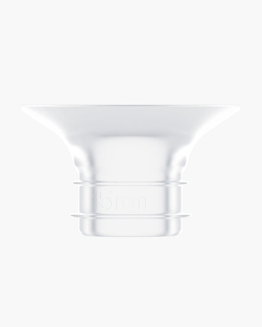 Momcozy Flange Insert 15mm-For M9 Wearable Breast Pump-Soft Silicone & Comfortable Fit-Pack of 4