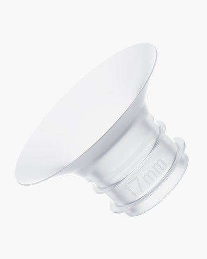 Momcozy Flange Insert 17mm-For M9 Wearable Breast Pump-Soft Silicone & Comfortable Fit-Pack of 4