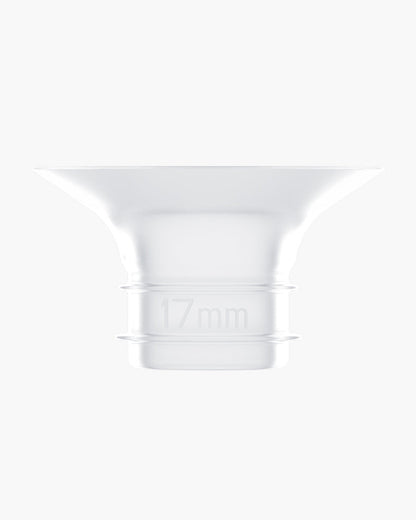Momcozy Flange Insert 17mm-For M9 Wearable Breast Pump-Soft Silicone & Comfortable Fit-Pack of 4