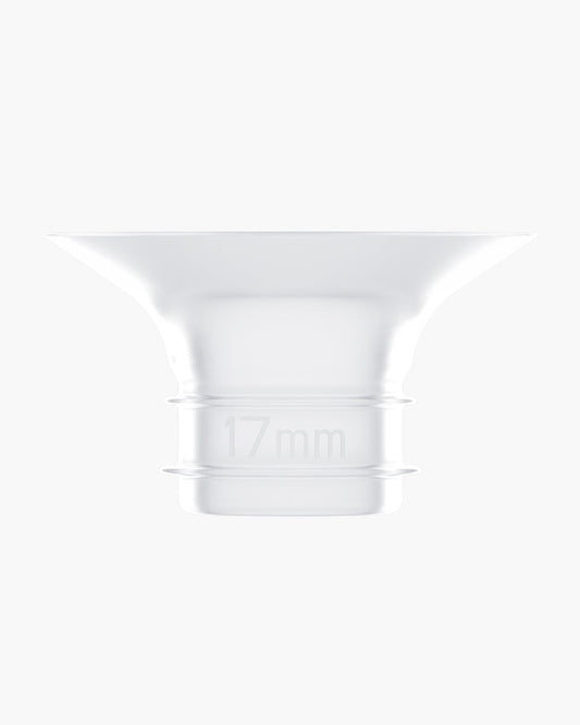 Momcozy Flange Insert 17mm-For M9 Wearable Breast Pump-Soft Silicone & Comfortable Fit-Pack of 4