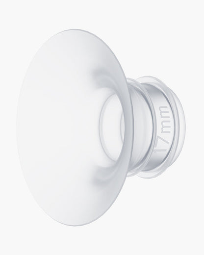 Momcozy Flange Insert 17mm-For M9 Wearable Breast Pump-Soft Silicone & Comfortable Fit-Pack of 4