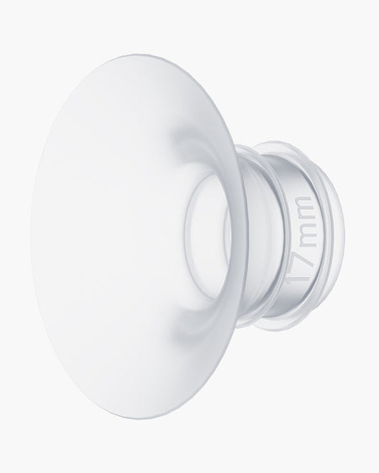 Momcozy Flange Insert 17mm-For M9 Wearable Breast Pump-Soft Silicone & Comfortable Fit-Pack of 4