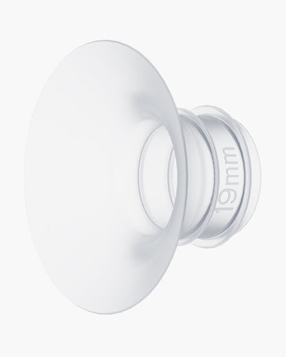Momcozy Flange Insert 19mm-For M9 Wearable Breast Pump-Soft Silicone & Comfortable Fit-Pack of 4