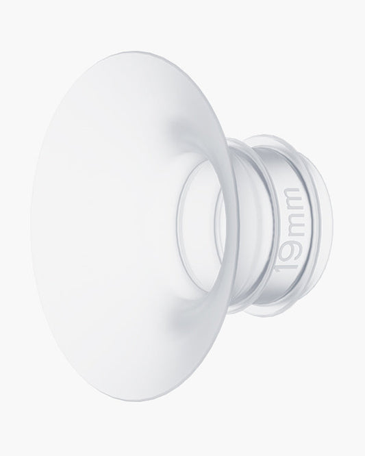Momcozy Flange Insert 19mm-For M9 Wearable Breast Pump-Soft Silicone & Comfortable Fit-Pack of 4