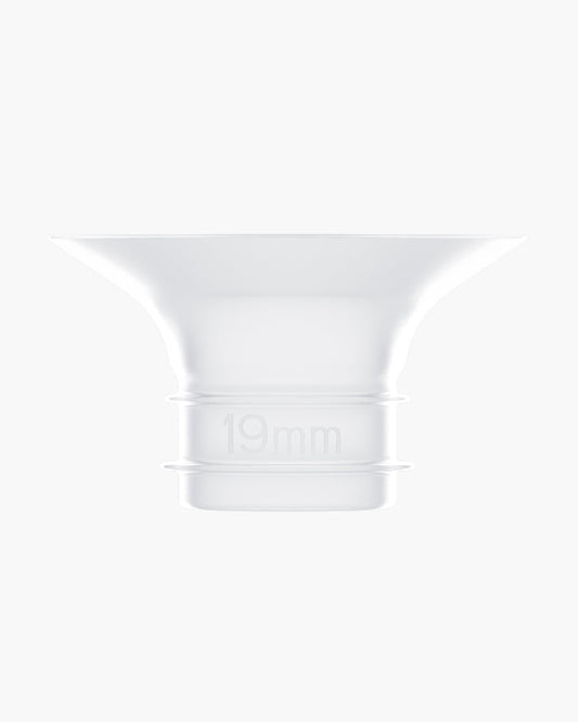 Momcozy Flange Insert 19mm-For M9 Wearable Breast Pump-Soft Silicone & Comfortable Fit-Pack of 4