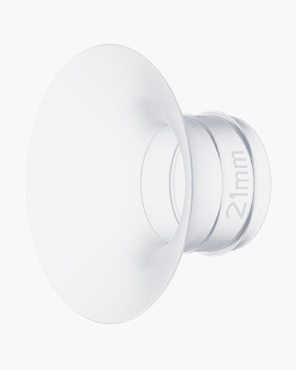 Momcozy Flange Insert 21mm-For M9 Wearable Breast Pump-Soft Silicone & Comfortable Fit-Pack of 4