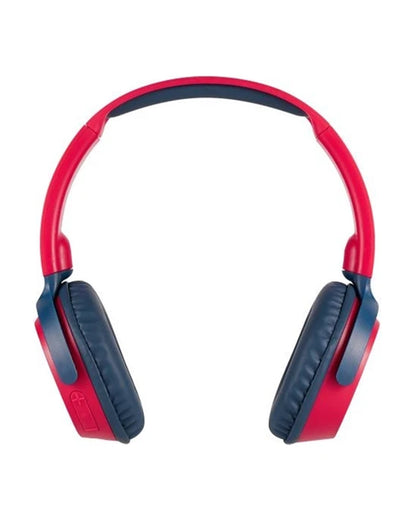 Volkano Marvel Spiderman Bluetooth Headphone-Musical Toy-Built-in Microphone with Swivel & Foldable Cups-Voice Assistant with Kids Safe 85dB Volume-3Y+