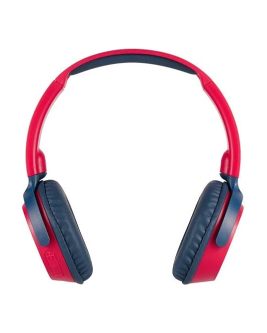 Volkano Marvel Spiderman Bluetooth Headphone-Musical Toy-Built-in Microphone with Swivel & Foldable Cups-Voice Assistant with Kids Safe 85dB Volume-3Y+