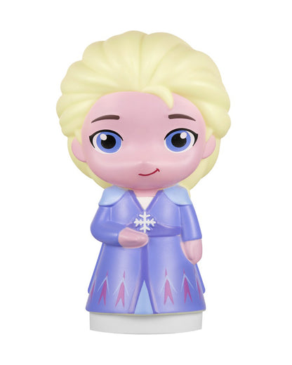Volkano Disney Frozen Bluetooth Headphone with Elsa Character Mood Light-Musical Toy-Built-in Microphone with Swivel & Foldable Cups-Voice Assistant with Kids Safe 85dB Volume-3Y+