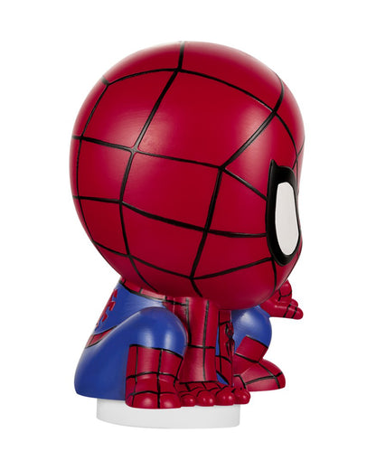 Volkano Marvel Spiderman Bluetooth Headphone with Character Mood Light-Musical Toy-Built-in Microphone with Swivel & Foldable Cups-Voice Assistant with Kids Safe 85dB Volume-3Y+