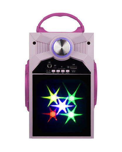 Volkano Disney Frozen Bluetooth Karaoke Speaker-Musical Toy-Wired Microphone & LED Display-Upto 4 Hours of Playtime-3Y+
