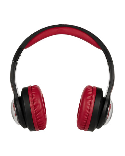 Volkano Marvel Spiderman 3D Bluetooth Headphone-Musical Toy-Built in Microphone with Foldable Earcups-RGB Lights with Kids Safe 85dB Volume-3Y+
