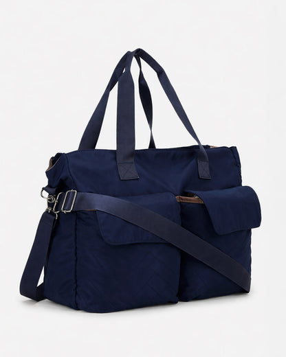 Chicco Diaper Bag with Changing Mat & Convertible Stroller Straps-Navy