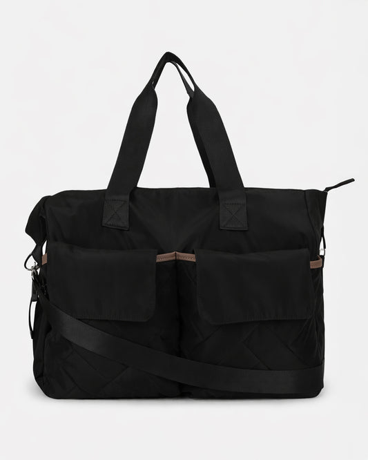 Chicco Diaper Bag with Changing Mat & Convertible Stroller Straps-Black