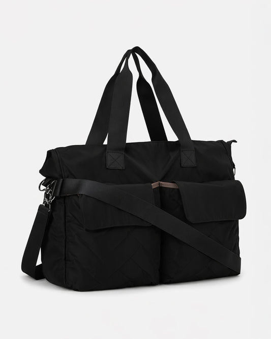 Chicco Diaper Bag with Changing Mat & Convertible Stroller Straps-Black