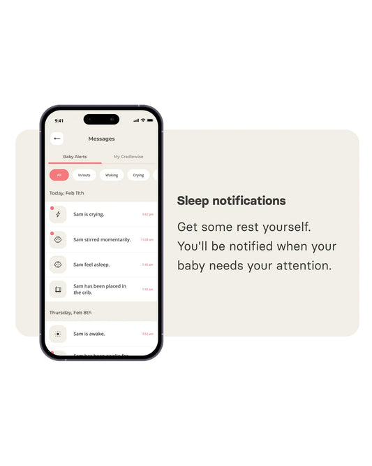 Cradlewise Convertible Smart Bassinet & Crib-ASTM F2194 Certified-Built In AI Monitor That Senses Early Wake Up Signs-1 Year Warranty-Includes VOC & PU Foam Free Mattress, Waterproof Mattress Cover, Fitted Sheet & Crib Mesh-For 0 to 2Y (Upto 15 Kg)