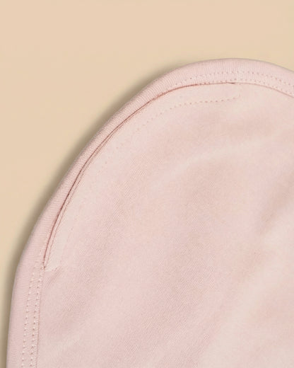 Twingle 100% Organic Cotton Sleeping Bag with Inbuilt Mittens-Snug Fit & Arms Up Design for Natural Body Posture-Zip Guard to Protect Baby's Chin & Neck-Two Way Zipper for Easy Diaper Change-Solid-Lotus-For Infants