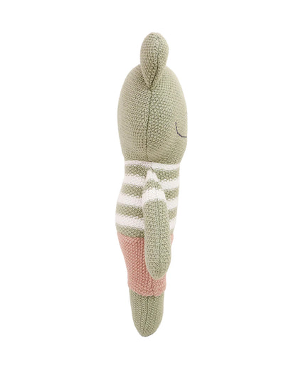 Pluchi Toady Tot Cotton Knitted Soft Toy-Super Soft & Washable-For Infants
