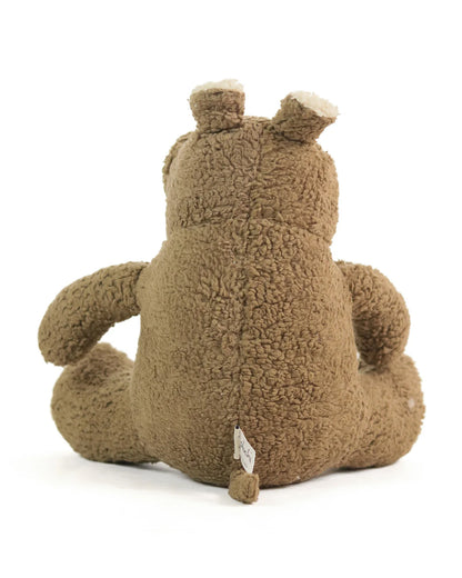 Pluchi Smoothie The Hippo Cotton Knitted Soft Toy-Super Soft & Washable-For Infants