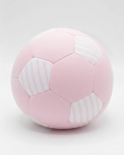 Pluchi Large Cuddle Kick Football Cotton Knitted Soft Toy-Develop Motor Skills-Easy to Wash-Pink-For Infants