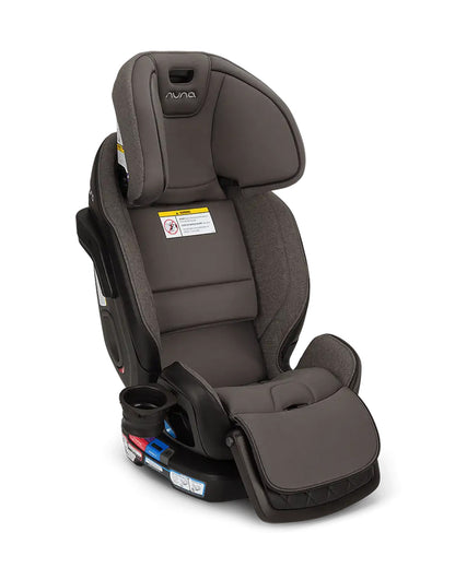 Nuna Exec Next All In One Baby Car Seat-Convertible (Front & Rear Facing)-2026 Edition-FAA Certified-With New Moisture Wicking Fabric-12 Positions Adjustable Headrest-4 Positions Recline In Both Mode-For 0 to 12Y (Upto 50 kg)-Pewter