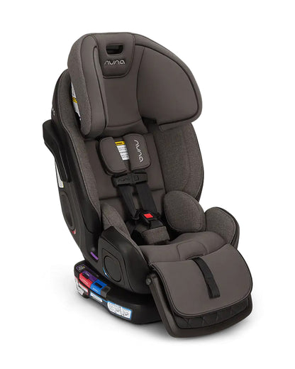 Nuna Exec Next All In One Baby Car Seat-Convertible (Front & Rear Facing)-2026 Edition-FAA Certified-With New Moisture Wicking Fabric-12 Positions Adjustable Headrest-4 Positions Recline In Both Mode-For 0 to 12Y (Upto 50 kg)-Pewter