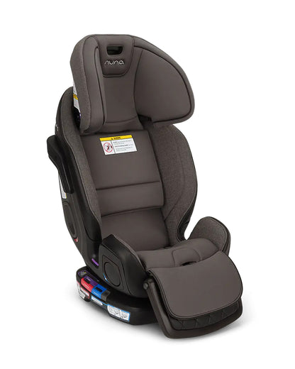 Nuna Exec Next All In One Baby Car Seat-Convertible (Front & Rear Facing)-2026 Edition-FAA Certified-With New Moisture Wicking Fabric-12 Positions Adjustable Headrest-4 Positions Recline In Both Mode-For 0 to 12Y (Upto 50 kg)-Pewter