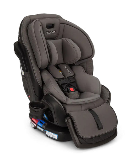 Nuna Exec Next All In One Baby Car Seat-Convertible (Front & Rear Facing)-2026 Edition-FAA Certified-With New Moisture Wicking Fabric-12 Positions Adjustable Headrest-4 Positions Recline In Both Mode-For 0 to 12Y (Upto 50 kg)-Pewter