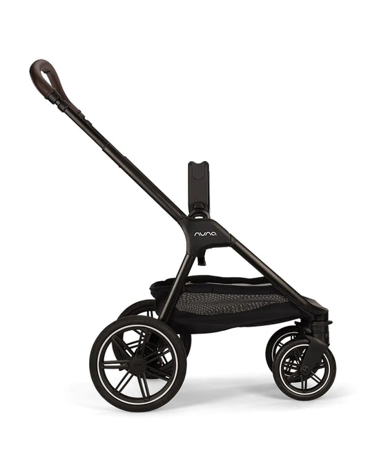 Nuna TRIV LX Baby Stroller-With Cup Holder-2025 Edition-All Terrain Big Rear Wheels-Reversible & Near Flat Reclining Seat-One Hand Fold-2 Years Warranty-For 0 to 4 Years (Upto 22 Kg)-Biscotti