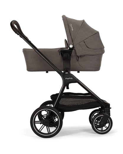 Nuna TRIV LX Baby Stroller-With Cup Holder-2025 Edition-All Terrain Big Rear Wheels-Reversible & Near Flat Reclining Seat-One Hand Fold-2 Years Warranty-For 0 to 4 Years (Upto 22 Kg)-Thunder