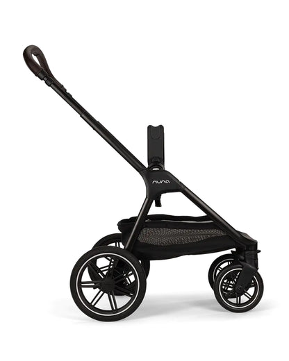 Nuna TRIV LX Baby Stroller-With Cup Holder-2025 Edition-All Terrain Big Rear Wheels-Reversible & Near Flat Reclining Seat-One Hand Fold-2 Years Warranty-For 0 to 4 Years (Upto 22 Kg)-Thunder