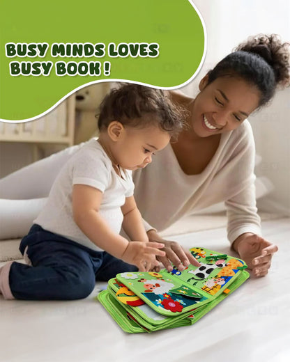 Wembley Farm Busy Book with Box-Soft Sensory Book with Engaging Accessories-Learning & Educational Toys-12M+