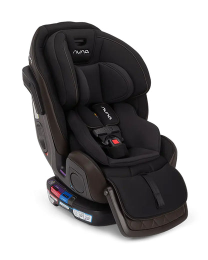 Nuna Exec Next All In One Baby Car Seat-Convertible (Front & Rear Facing)-2026 Edition-FAA Certified-With New Moisture Wicking Fabric-12 Positions Adjustable Headrest-4 Positions Recline In Both Mode-For 0 to 12Y (Upto 50 kg)-Caviar