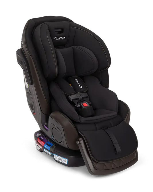 Nuna Exec Next All In One Baby Car Seat-Convertible (Front & Rear Facing)-2026 Edition-FAA Certified-With New Moisture Wicking Fabric-12 Positions Adjustable Headrest-4 Positions Recline In Both Mode-For 0 to 12Y (Upto 50 kg)-Caviar