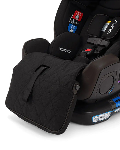 Nuna Exec Next All In One Baby Car Seat-Convertible (Front & Rear Facing)-2026 Edition-FAA Certified-With New Moisture Wicking Fabric-12 Positions Adjustable Headrest-4 Positions Recline In Both Mode-For 0 to 12Y (Upto 50 kg)-Caviar