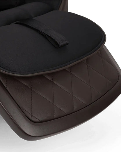 Nuna Exec Next All In One Baby Car Seat-Convertible (Front & Rear Facing)-2026 Edition-FAA Certified-With New Moisture Wicking Fabric-12 Positions Adjustable Headrest-4 Positions Recline In Both Mode-For 0 to 12Y (Upto 50 kg)-Caviar