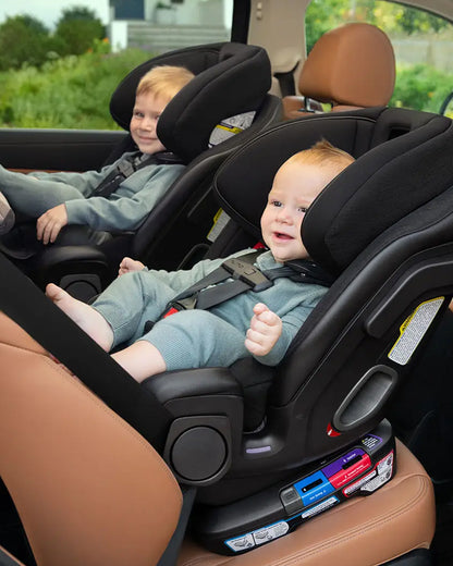 Nuna Exec Next All In One Baby Car Seat-Convertible (Front & Rear Facing)-2026 Edition-FAA Certified-With New Moisture Wicking Fabric-12 Positions Adjustable Headrest-4 Positions Recline In Both Mode-For 0 to 12Y (Upto 50 kg)-Pewter