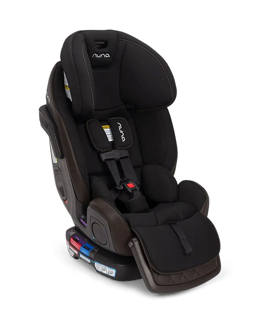 Nuna Exec Next All In One Baby Car Seat-Convertible (Front & Rear Facing)-2026 Edition-FAA Certified-With New Moisture Wicking Fabric-12 Positions Adjustable Headrest-4 Positions Recline In Both Mode-For 0 to 12Y (Upto 50 kg)-Caviar
