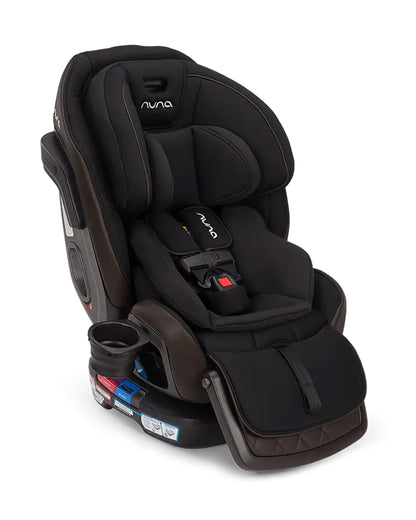 Nuna Exec Next All In One Baby Car Seat-Convertible (Front & Rear Facing)-2026 Edition-FAA Certified-With New Moisture Wicking Fabric-12 Positions Adjustable Headrest-4 Positions Recline In Both Mode-For 0 to 12Y (Upto 50 kg)-Caviar