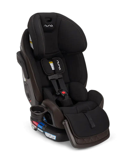 Nuna Exec Next All In One Baby Car Seat-Convertible (Front & Rear Facing)-2026 Edition-FAA Certified-With New Moisture Wicking Fabric-12 Positions Adjustable Headrest-4 Positions Recline In Both Mode-For 0 to 12Y (Upto 50 kg)-Caviar