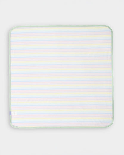 Mi Arcus Striped Mattress Protector-Lightweight & Soft-With Waterproof TPU Lamination-Multicolor-For Infants