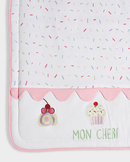 Mi Arcus Mon Cheri Baby Bedding Set-GOTS Certified Organic Cotton-Pack of 4-For Infants