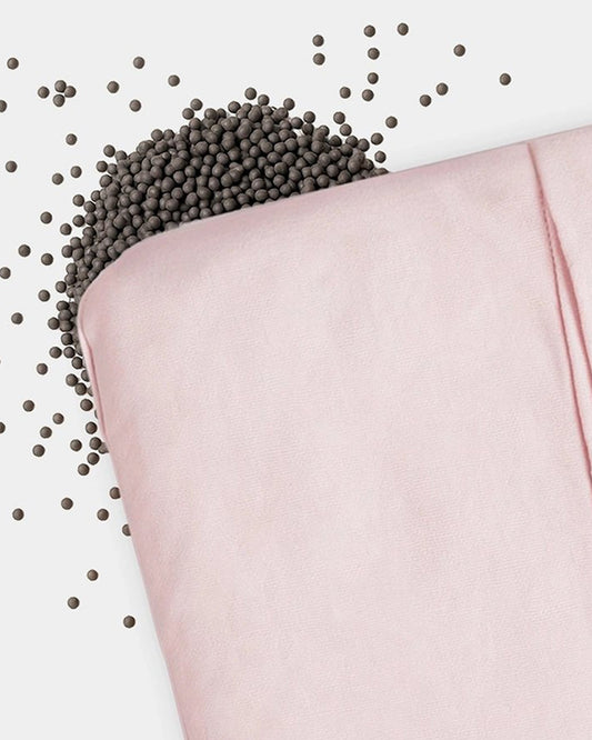 Mi Arcus Autumn Vibes Mustard Seeds Pillow-Pink-100% Cotton-For Infants